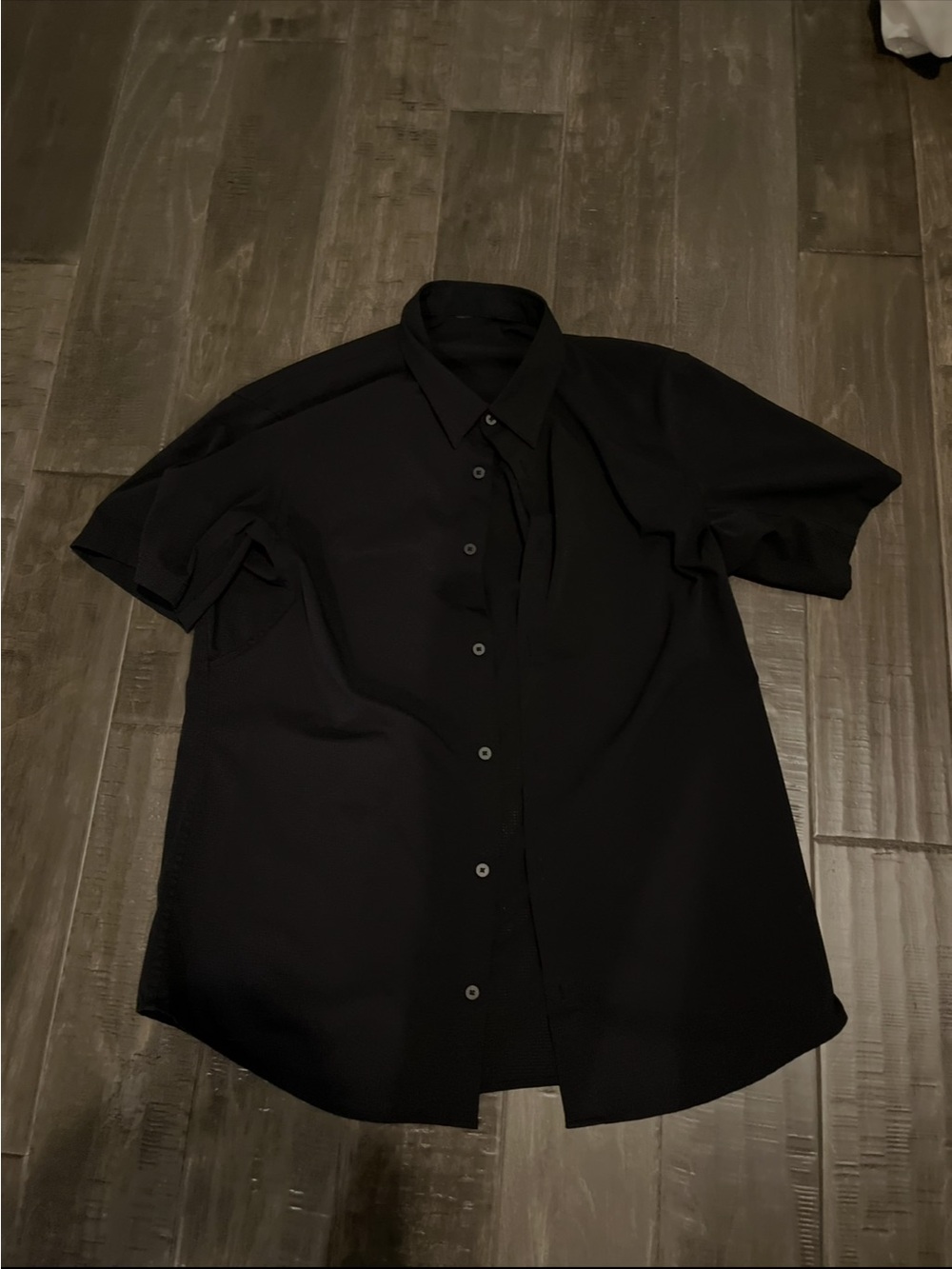 Lululemon Short-Sleeve Button-Up Shirt